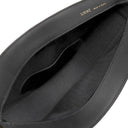 ロエベ LOEWE ルナ アナグラム バッグ A923PM1X02 ネイビー×ブラック カーフ ジャガード ショルダーバッグ ゴールド金具 紺 黒 肩掛け