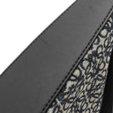 ロエベ LOEWE ルナ アナグラム バッグ A923PM1X02 ネイビー×ブラック カーフ ジャガード ショルダーバッグ ゴールド金具 紺 黒 肩掛け