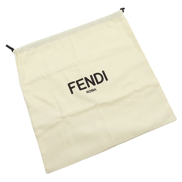 フェンディ FENDI ズッカ ボディバッグ 7VA526 マルチカラー キャンバス レザー ショルダーバッグ シルバー金具 ロゴ ダブルファスナー