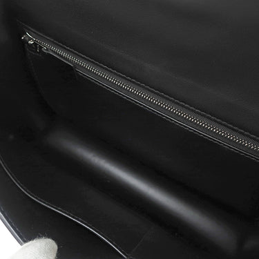 エルメス HERMES コンスタンス 24 ミロワール ブラック ボックスカーフ リザード ショルダーバッグ シルバー金具 黒 リザード H金具