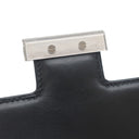 エルメス HERMES コンスタンス 24 ミロワール ブラック ボックスカーフ リザード ショルダーバッグ シルバー金具 黒 リザード H金具