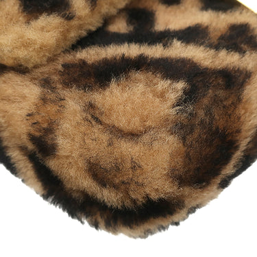 フェンディ FENDI ミニ バゲット 8BS017A ブラウン ファー レザー 2WAYバッグ ゴールド金具 ズッカ柄 チェーン ハンドバッグ ショルダー