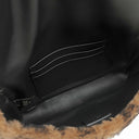 フェンディ FENDI ミニ バゲット 8BS017A ブラウン ファー レザー 2WAYバッグ ゴールド金具 ズッカ柄 チェーン ハンドバッグ ショルダー