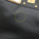 フェンディ FENDI ミニ バゲット 8BS017A ブラウン ファー レザー 2WAYバッグ ゴールド金具 ズッカ柄 チェーン ハンドバッグ ショルダー