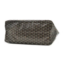 ゴヤール GOYARD サンルイGM ブラウン×ブラック PVCコーティングキャンバス ゴヤールディンキャンバス シュヴロッシュカーフスキン トートバッグ リバーシブル ヘリンボーン