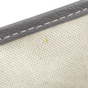 ゴヤール GOYARD サンルイGM グレー PVCコーティングキャンバス ゴヤールディンキャンバス シュヴロッシュカーフスキン トートバッグ シルバー金具 リバーシブル ヘリンボーン