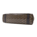 ゴヤール GOYARD サック ヴォルテール ブラック PVCコーティングキャンバス ゴヤールディンキャンバス レザー 2WAYバッグ シルバー金具 トート ショルダー ヘリンボーン 黒