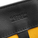 ゴヤール GOYARD サック ヴォルテール ブラック PVCコーティングキャンバス ゴヤールディンキャンバス レザー 2WAYバッグ シルバー金具 トート ショルダー ヘリンボーン 黒