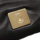 ロエベ LOEWE ゴヤ パファー ミニ A896W56X01 ブラック ラムスキン ショルダーバッグ ゴールド金具 黒