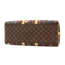 ルイヴィトン LOUIS VUITTON LV×TM キーポル バンドリエール 45 M13869 モノグラム モノグラムキャンバス ボストンバッグ ゴールド金具 茶 村上 隆