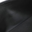 エルメス HERMES ジジェ エラン ブラック×オンブレ スイフト リザード クラッチバッグ 黒 グレー