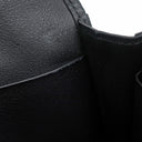 エルメス HERMES ジジェ エラン ブラック×オンブレ スイフト リザード クラッチバッグ 黒 グレー