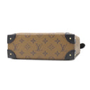 ルイヴィトン LOUIS VUITTON ノエ トランク M13324 モノグラムリバース レザー モノグラムリバース ショルダーバッグ ゴールド金具 茶 黒 ワンショルダー