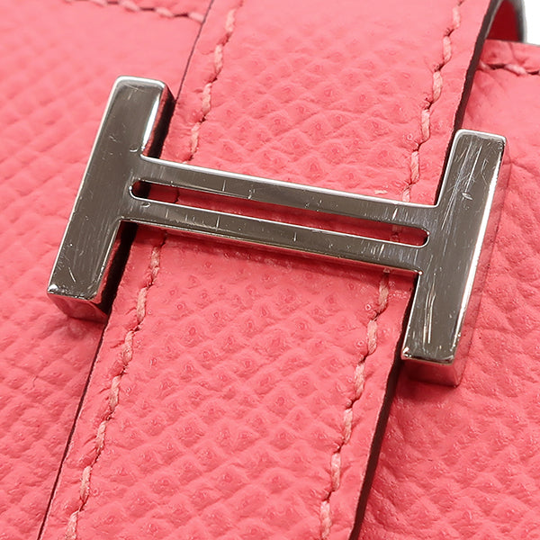 エルメス HERMES ベアンスフレ ローズアザレ ヴォーエプソン 長財布