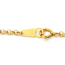 タサキ TASAKI ルビー ダイヤ サークル レッド×イエローゴールド K18YG ダイヤモンド ルビー ネックレス 750 K18YG ラウンド 赤