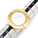 ブルガリ BVLGARI ブルガリブルガリ ビッグシェルリング ホワイト×イエローゴールド K18YG マザーオブパール リング 指輪 K18 18K 750 マザーオブパール 12.5号
