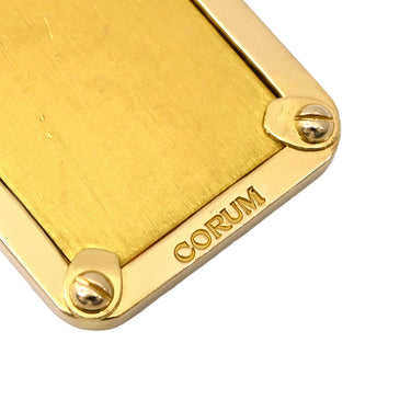 コルム CORUM UBS インゴット ダイヤモンド イエローゴールド K24YG K18YG ダイヤモンド ペンダントトップ 純度999.9 純金 3石 3粒 ヴィンテージ