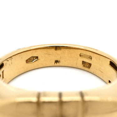 ブルガリ BVLGARI パレンテシ イエローゴールド K18YG リング 指輪 18K 18金 750 YG 10号