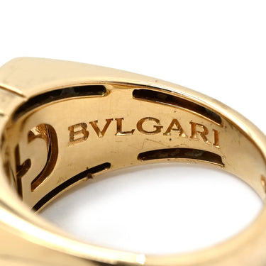 ブルガリ BVLGARI パレンテシ イエローゴールド K18YG リング 指輪 18K 18金 750 YG 10号