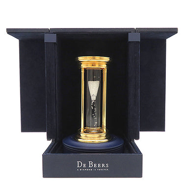 デビアス DE BEERS ミレニアム アワーグラス 世界2000個限定 ゴールド ダイヤモンド GP オブジェ ダイヤモンド2000粒