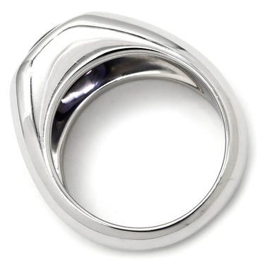 ティファニー Tiffany & Co アイオライト パープル×ホワイトゴールド K18WG アイオライト リング 指輪 T＆Co. Au750 18K 18金 K18WG 青 紫 10号