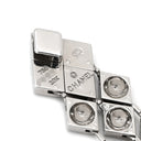 シャネル CHANEL マトラッセ ホワイトゴールド K18WG ペンダントトップ ドロップ スウィング 18K AU750 WG ネックレストップ