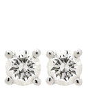 ティファニー Tiffany & Co ダイヤピアス プラチナシルバー Pt950 ダイヤモンド ピアス T＆Co. 1粒 1P ダイヤ