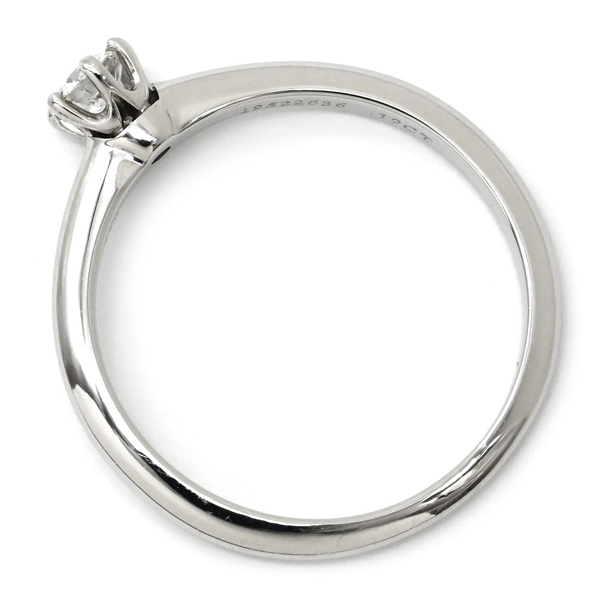 Tiffany & Co. プラチナ ソリティアリング ティファニー Tiffany & Co ソリティア ダイヤリング プラチナシルバー