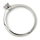 ティファニー Tiffany & Co ソリティア ダイヤリング プラチナシルバー Pt950 ダイヤモンド リング 指輪 T＆Co. 一粒 1P 立爪 0.19ct 12.5号