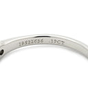 ティファニー Tiffany & Co ソリティア ダイヤリング プラチナシルバー Pt950 ダイヤモンド リング 指輪 T＆Co. 一粒 1P 立爪 0.19ct 12.5号