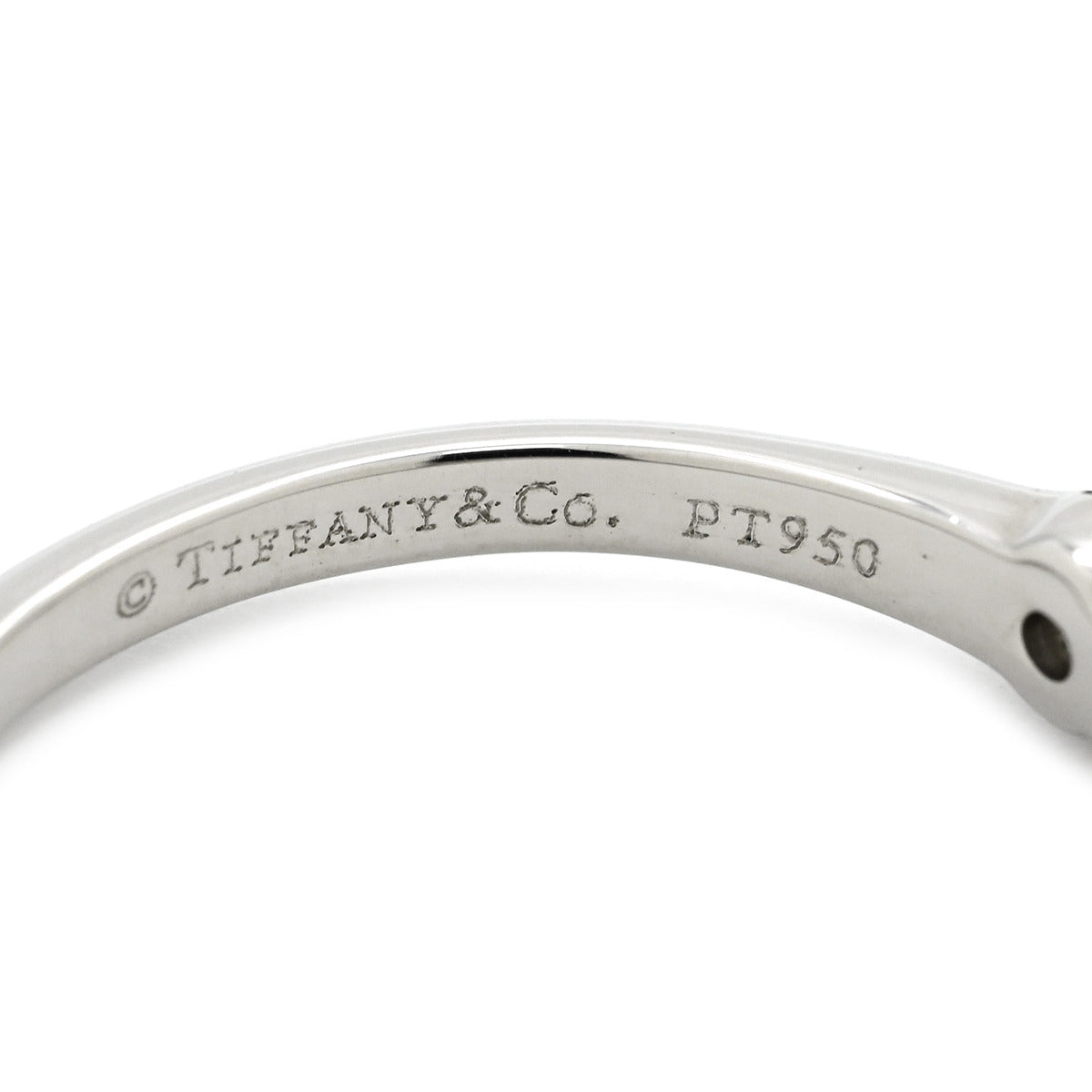 Tiffany 1Pダイヤ シルバーリング 9.5号 ティファニー Tiffany & Co ソリティア ダイヤリング プラチナシルバー