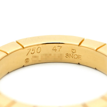 カルティエ Cartier ラニエール イエローゴールド K18YG #47(JP7) リング 指輪 750 YG 18金 18K 7号