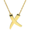 ティファニー Tiffany & Co Xペンダント キス イエローゴールド K18YG ネックレス T＆Co. 18K 750 YG パロマピカソ