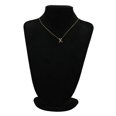 ティファニー Tiffany & Co Xペンダント キス イエローゴールド K18YG ネックレス T＆Co. 18K 750 YG パロマピカソ