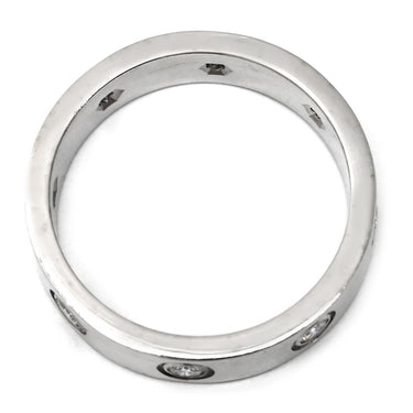 カルティエ Cartier LOVE ミニラブリング フルダイヤ B4050600 ホワイトゴールド K18WG ダイヤモンド #47(JP7) リング 指輪 スモールモデル 750 18K WG 8石 8P 7号