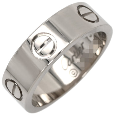 カルティエ Cartier ラブリング B4084700 ホワイトゴールド K18WG #50(JP10) リング 指輪 クラシックモデル LOVE Ring 750 18K WG 10号