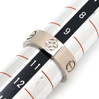 カルティエ Cartier ラブリング B4084700 ホワイトゴールド K18WG #50(JP10) リング 指輪 クラシックモデル LOVE Ring 750 18K WG 10号
