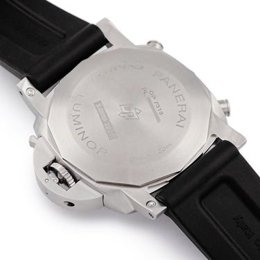 腕時計 パネライ PANERAI ルミノール クロノ PAM01109 X番 自動巻き メンズ X番 ブラック クロノグラフ タキメーター スモールセコンド