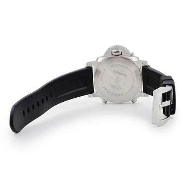 腕時計 パネライ PANERAI ルミノール クロノ PAM01109 X番 自動巻き メンズ X番 ブラック クロノグラフ タキメーター スモールセコンド