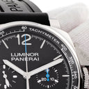 腕時計 パネライ PANERAI ルミノール クロノ PAM01109 X番 自動巻き メンズ X番 ブラック クロノグラフ タキメーター スモールセコンド