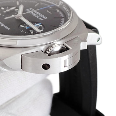 腕時計 パネライ PANERAI ルミノール クロノ PAM01109 X番 自動巻き メンズ X番 ブラック クロノグラフ タキメーター スモールセコンド