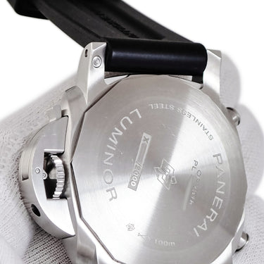 腕時計 パネライ PANERAI ルミノール クロノ PAM01109 X番 自動巻き メンズ X番 ブラック クロノグラフ タキメーター スモールセコンド