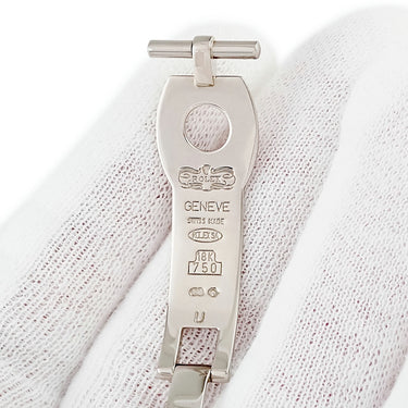 ロレックス ROLEX 純正 Dバックル ホワイトゴールド K18WG 腕時計パーツ バックル クラスプ 12mm幅対応 K18WG 金無垢 ホワイトゴールド