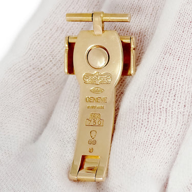 ロレックス ROLEX 純正 Dバックル イエローゴールド K18YG 腕時計パーツ バックル クラスプ 14mm幅対応 K18YG 無垢 イエローゴールド 金