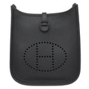エルメス HERMES エヴリン TPM 16 ロング ブラック トリヨンクレマンス ショルダーバッグ シルバー金具 新品 未使用 黒 2025年製