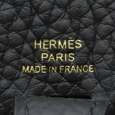エルメス HERMES エヴリン TPM 16 ブラック トリヨンクレマンス ショルダーバッグ ゴールド金具 黒 2024年製