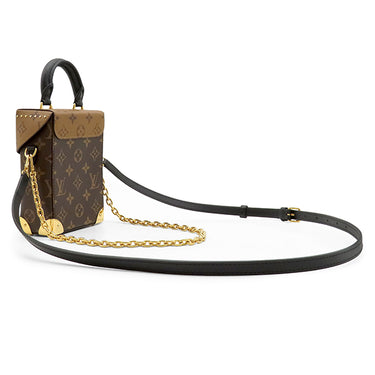 ルイヴィトン LOUIS VUITTON カメラボックス M82465 モノグラムリバース モノグラムキャンバス モノグラムリバースキャンバス ショルダーバッグ ゴールド金具 チェーンショルダー