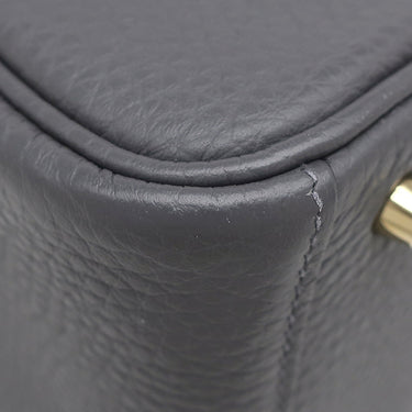 エルメス HERMES リンディ2 ミニ アルドワーズ トリヨンクレマンス ショルダーバッグ ゴールド金具 グレー 2024年製