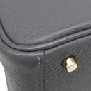 エルメス HERMES リンディ2 ミニ アルドワーズ トリヨンクレマンス ショルダーバッグ ゴールド金具 グレー 2024年製