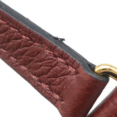 エルメス HERMES コンスタンス トゥーゴー ルージュアッシュ エバーカラー 長財布 ゴールド金具 赤茶